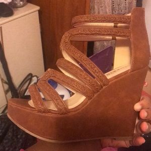 Brown Platform heels